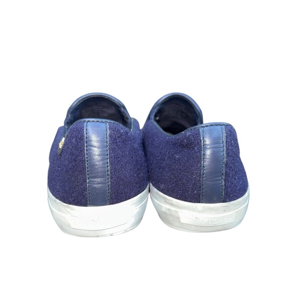 TORY BURCH Rudi Stardust Wool Ombre Blue Green Sneakers Size 9 - Picture 5 of 14